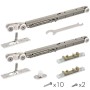 Комплект для раздвижных дверей Armadillo Comfort - PRO SET 2 /soft close/ 80 (CFA170А) (Армадилло)