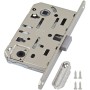 Замок межкомнатный AGB WC B06102.50.06.567 (никель) с отв. пл. B02402.05.06 MEDIANA POLARIS (АГБ)