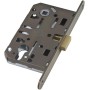 Замок магнитный межкомнатный AGB B06103.50.12.567 MEDIANA POLARIS (врезной, под цилиндр) с ответной планкой B02402.05 цвет античная бронза (АГБ) 26391