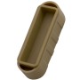 Пластиковый вкладыш AGB B02402.17.14 (=B01402) ответная планка с магнитом EASY-MATIC бежевый цвет для Mediana Polaris (АГБ) 30617