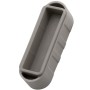 Пластиковый вкладыш AGB B02402.17.78 (=B01402) ответная планка с магнитом EASY-MATIC серый цвет для Mediana Polaris (АГБ) 30619