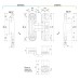 Скрытые петли AGB ECLIPSE 2.0 E30200.03.91 белый (4 накладки в комплекте)