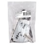 Корпус врезного замка AJAX KIT А7-5555/3 W/B MOS с ручками на планке (Аякс) 41567