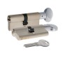 Цилиндровый механизм Kale kilit 164 SM/80 (30+10+40) мм никель 5 кл., с вертушкой (Кале Килит)