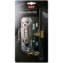 Замок межкомнатный AGB B01103.50.12.567 MEDIANA EVOLUTION (под цилиндр) с ответной планкой B01000.13 цвет античная бронза (АГБ) 25803