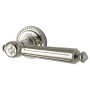 Дверная ручка Armadillo Matador CL4-SILVER-925 на круглой розетке Серебро 925