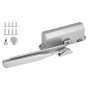Доводчик дверной Dorma TS 77 EN4, с рычажной тягой, серый (Дорма)