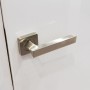 Дверная ручка Armadillo CORSICA SQ003-21SN-3 на квадратной розетке матовый никель