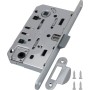 Замок межкомнатный AGB WC B01102.50.34.567 (матовый хром) MEDIANA EV. (инд.упак+B01000.13) (АГБ)
