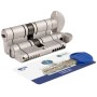 Цилиндровый механизм Mottura CP4F363601R (72 мм/31+10+31) МАТ.НИКЕЛЬ, с вертушкой (Моттура)