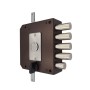 Замок накладной Меттэм ЗН4 032.1.1 (защелка справа) 5 ключей (Mettem) 40223