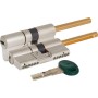Цилиндровый механизм Mottura C31P313101C5 (62 мм/26+10+26), МАТ.НИКЕЛЬ, под вертушку (Моттура)