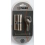 Цилиндровый Fuaro (Фуаро) механизм R600/70 mm-BL (30+10+30) CP хром 5 кл. БЛИСТЕР