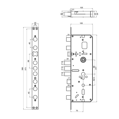 Электронный замок Sanyo D501 Tuya DM70 с WiFi, ручка скоба 1800 мм, черный Электронный замок Sanyo D501 Tuya DM70 с WiFi, ручка скоба 1800 мм, черный