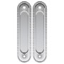 Ручка Armadillo (Армадилло) для раздвижных дверей SH.CL152.010 (SH010/CL) SILVER-925 серебро 925