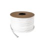 Уплотнитель Fuaro (Фуаро) самоклеящийся ADH/D-9x7,5mm, WHITE белый 100m