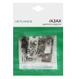 Защелка Ajax (Аякс) врезная METLM45-8 BL черный