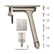 Координатор Fuaro (Фуаро) закрывания двустворчатых дверей DC-1002 INOX 304 (от 40 до 200 кг)