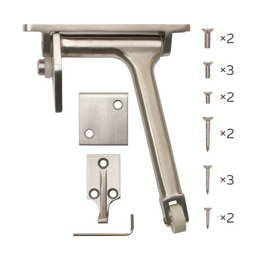 Координатор Fuaro (Фуаро) закрывания двустворчатых дверей DC-1002 INOX 304 (от 40 до 200 кг)