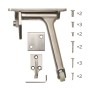 Координатор Fuaro (Фуаро) закрывания двустворчатых дверей DC-1002 INOX 304 (от 40 до 200 кг)