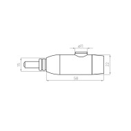 Замок Ajax (Аякс) навесной PD-0665-KEY