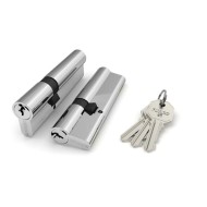 Цилиндровый Fuaro (Фуаро) механизм 100 CA 90 mm (35+10+45) CP хром 3 кл.