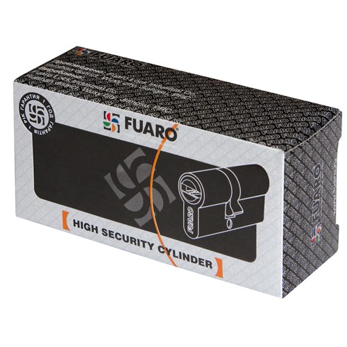Цилиндровый Fuaro (Фуаро) механизм 100 CA 90 mm (35+10+45) CP хром 3 кл.