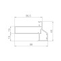 Короб Armadillo (Армадилло) SWD.Scope 40/68/3200 frame BL (3,2 м)