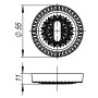 Накладка Armadillo (Армадилло) NORMAL PS/CL SILVER-925 Серебро 925 2 шт.