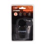 Замок Fuaro (Фуаро) навесной PL-WEATHER-3660 LS 3key BLACK удл. дужка, англ. /блистер