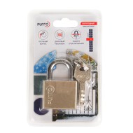 Замок Punto (Пунто) навесной PK-1540 SN-3 3 key диск.ключ.