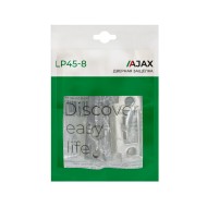Защелка Ajax (Аякс) врезная PLASTLP45-8 (LP45-8) SSG сатин.золото