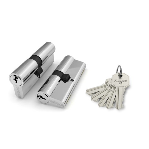 Цилиндровый Fuaro (Фуаро) механизм 100 CA 68 mm (26+10+32) PB латунь 5 кл.