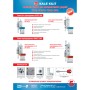 Замок Kale kilit (Кале килит) врезной двухсистемный 456 L HARD LINE АКЦИЯ