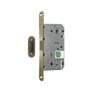 Защелка Guardian (Гардиан) межкомнатная магнитная Soft 1М MG24K, матовое золото 24К /128:7107/