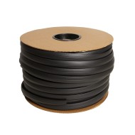 Уплотнитель Fuaro (Фуаро) без клеевой основы WADH/D-12x10mm, BLACK черный 150 m