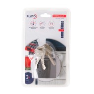 Замок Punto (Пунто) навесной PK-0138 3 key англ.ключ.