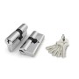 Цилиндровый Fuaro (Фуаро) механизм 100 CA 80 mm (35+10+35) CP хром 3 кл.