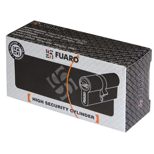 Цилиндровый Fuaro (Фуаро) механизм 100 CA 80 mm (35+10+35) CP хром 3 кл.