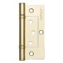 Петля Fuaro (Фуаро) универсальная без врезки 300-2BB/BL 100x2,5 PB (латунь) БЛИСТЕР