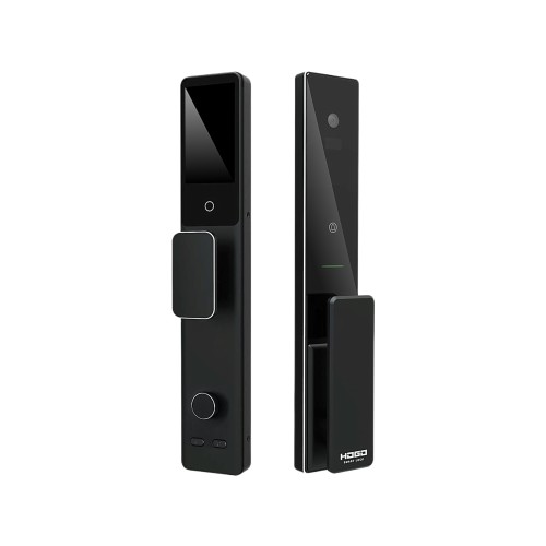 Замок врезной электронный Hogo V07 с распознаванием лица, черный Замок врезной электронный Hogo V07 с распознаванием лица, черный
