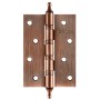 Петля Fuaro (Фуаро) универсальная IN4400UA-BL АС (4BB/A/BL 100x75x2,5) медь БЛИСТЕР