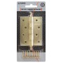 Петля Fuaro (Фуаро) универсальная IN4400UA-BL АС (4BB/A/BL 100x75x2,5) медь БЛИСТЕР