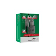 Замок Ajax (Аякс) навесной PD-0150 MS 3 key англ./коробка