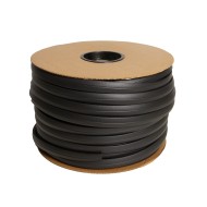 Уплотнитель Fuaro (Фуаро) без клеевой основы WADH/D-14,5x13,5mm (031), BLACK черный 100 m