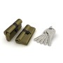 Цилиндровый Fuaro (Фуаро) механизм R300/70 mm-BL (30+10+30) AB бронза 5 кл. БЛИСТЕР