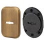 Декоратив. Armadillo (Армадилло) Квадратная накл. на сув. замок со шторкой PS-DEC SQ CT (ATC Protector 1) AB-77 Бронза