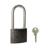 Замок Ajax (Аякс) навесной PD-0150-L MS 3 key англ./коробка