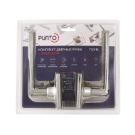 Ручка Punto (Пунто) защелка DK710/BL SN-BK (фик.) никель