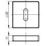 Накладка Armadillo (Армадилло) NORMAL PS USQ BB-17 Коричневая бронза 2 шт.